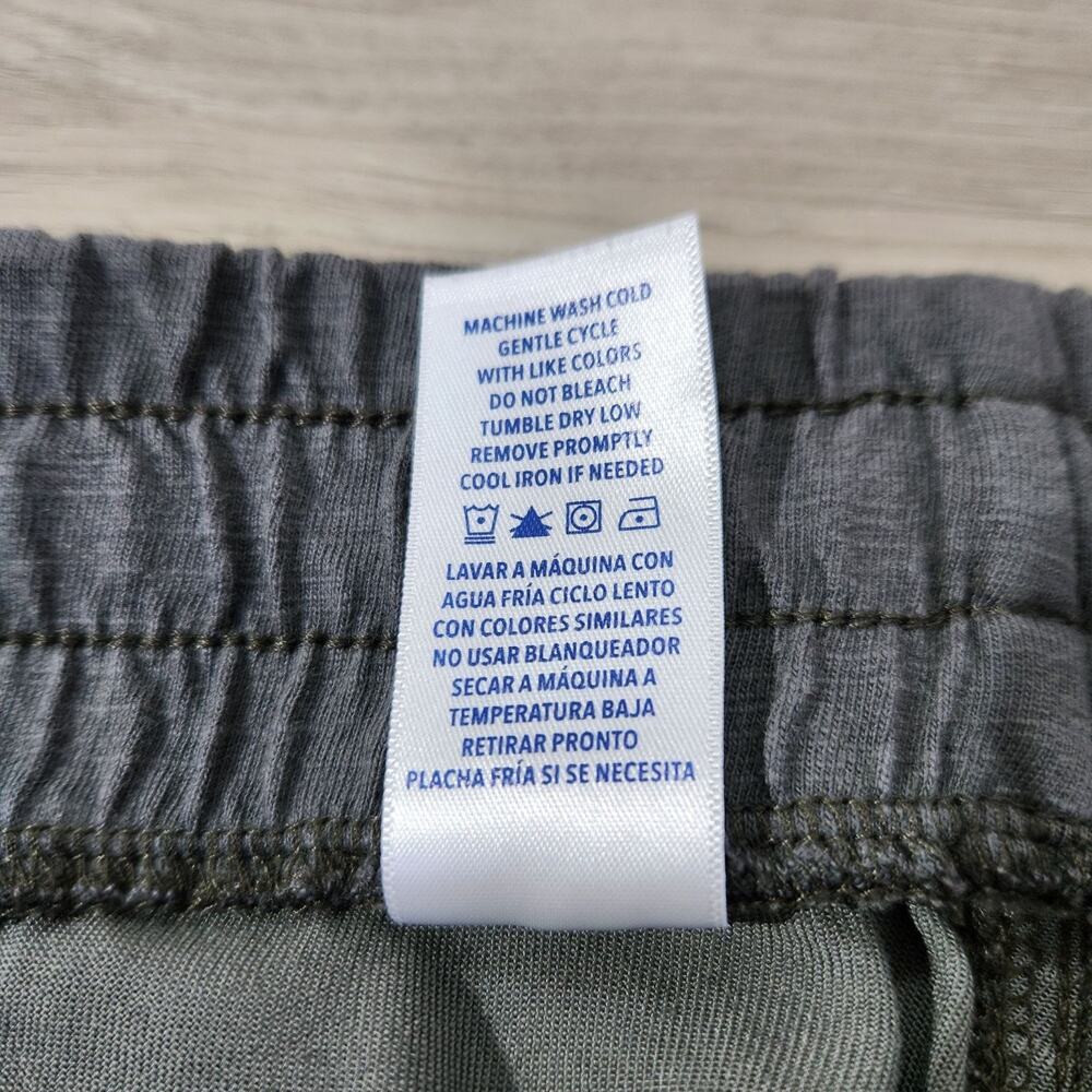 Splendid High Waisted Green Camo Joggers Pants Womens Size L - Picture 11 of 11
